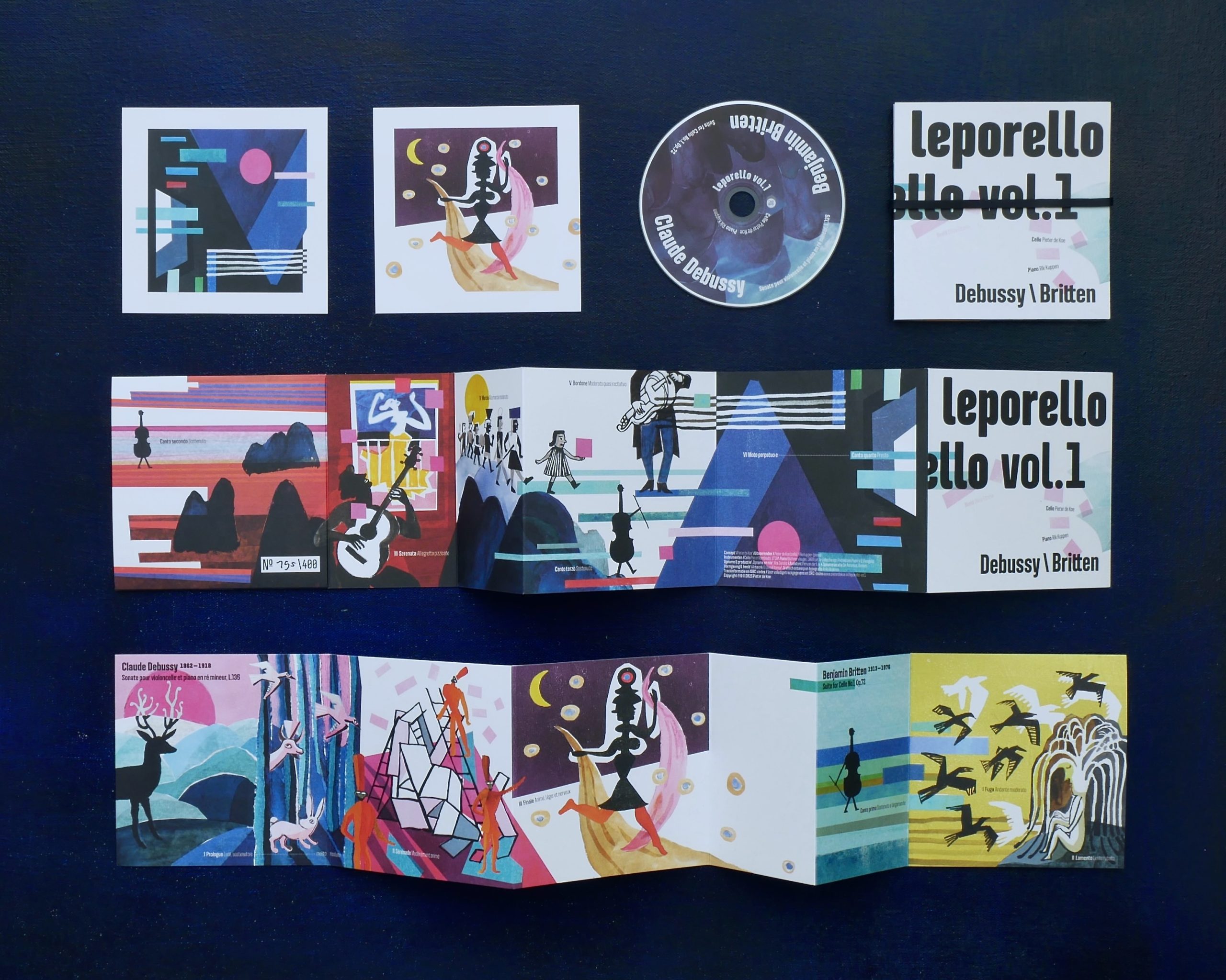 Leporello Vol. 1, Rik Kuppen Olivia Ettema, Pieter de Koe